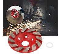 ZDETGU Meule de 100 Mm pour Pierre, Béton, Disque Abrasif en Céramique Haute Performance avec Résistance à la Chaleur et durabilité, Compatible avec les Meuleuses et les Fraises