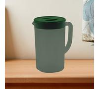 ZDETGU Pichet en Plastique Vert foncé avec Couvercle, Pichet à Boisson de Grande capacité de 2,7 L pour le thé, Résistant à la Chaleur et Allant au Réfrigérateur pour la Maison ou le Bureau (GREEN