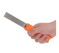 ZDETGU Pierre à Aiguiser Double Face Grain 400/600 pour Couteaux Outils Extérieur Meule Pliable Portable Grain Grossier et Fin équipement de Survie de Cuisine
