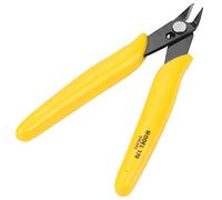 ZDETGU Pince Diagonale électronique de 5 Pouces, Pince Coupante Latérale pour Câble, Outil de Coupe de Fil pour Couper le Fil, Construction en Acier de Haute qualité, Poignée Ergonomique
