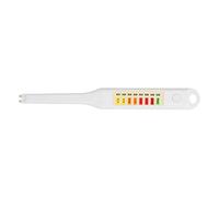 ZDETGU Sonde de salinité électronique à Stylet, écran LED pour Aliments | Corps portatif en ABS, sonde en cuivre, mesure de la concentration en sel, conception compacte pour une utilisation en