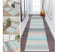 ZDYHMrj Tapis de Cuisine Devant evier Long Lavable antiderapant Tapis de Passage Couloir 40X150CM Bleu Beige Gris Brun Tapis Salon Chambre d'enfant Hall Paillassons d'entrée intérieurs