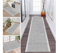 ZDYHMrj Tapis de Cuisine Devant evier Long Lavable antiderapant Tapis de Passage Couloir Moderne 90X160CM Gris Salon Chambre d'enfant Hall Paillassons d'entrée intérieurs Largeur 40-120cm