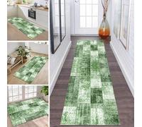 ZDYHMrj Tapis de Cuisine Devant evier Long Lavable antiderapant Tapis de Passage Couloir Moderne 90X160CM Vert foncé Salon Chambre d'enfant Hall Paillassons d'entrée intérieurs Largeur 40-120cm