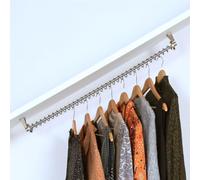 Zebedee Tringle Sous Pente/Barre Penderie Inclinée Zebedee N'importe Quel Angle Pour Dressing Sous Pente, Penderie Sous Pente, Meuble Sous Comble et Pour Rangement Sous Escalier (600 mm)