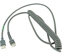ZEBRA C09ZAR - Scanner de codes à barres, câble, USB, tourné, 2,8 m