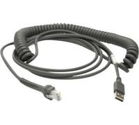 Zebra CBA-U29-C15ZBR, 4,57 m, USB A, USB 2.0, noir