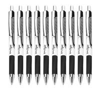 Zebra Classic Z-Grip Flight Lot de 10 stylos à bille - 1,2 mm - Encre noire