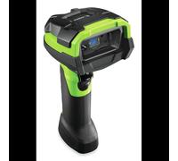 Zebra DS3678-HD Lecteur Code Barre 1D/2D Laser, Portée 100m, Bluetooth 4.0, IP67, Batterie 3100mAh, USB, RS-232, Noir/Vert