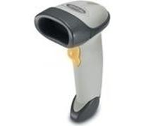 Zebra LS2208, 1D, SR, Multi-IF, gris clair Scanner à main,au détail, 1D, laser, gamme standard, 100 balayages/sec, interface multiple (RS232, KBW, USB), à commander séparément : Câble d'interface, cou