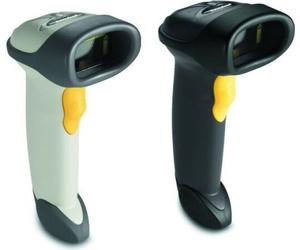 Zebra LS2208, 1D, SR, Multi-IF, kit (KBW), gris clair Scanner à main,au détail, 1D, laser, gamme standard, 100 scans/sec, multi-interface, in ble (KBW), support, couleur : gris clair (LS2208-SR2