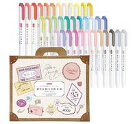 Zebra Pen Mildliner WKT7-35C Surligneur 35 couleurs Multicolore