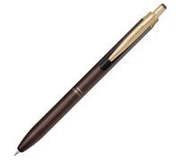 Zebra Sarasa Grand P-JJ57-VEG Stylo à bille à encre gel, pointe fine de 0,5 mm, couleur d'encre vintage à base d'eau, marron et gris
