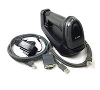 Zebra Symbol DS8178-SR Scanner de codes-barres Bluetooth sans fil 2D/1D, avec support, bloc d'alimentation, câble RS232 et cordon USB (modèle amélioré de DS6878-SR)
