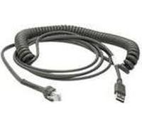 Zebra USB-Kabel, 4,5m, gedreht USB-Kabel (Typ A): 4,5m, gedreht, Kabelcode U09 (CBA-U09-C15ZAR)