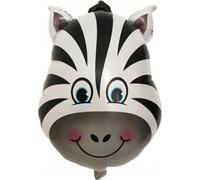 ZEBRA Zoo Safari anniversaire ballon 85x60cm