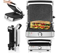 Zeegma Grill Chef Easy 2000W Gril de contact - XXL, lavable, pliable