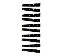 Zeenparts 532138971 Lot de 10 lames de 53,3 cm 138971 compatibles avec tondeuses Craftsman DYT4000 DLT2000 DLT3000 DYS4500 LT2000 YT3000 YS4500 YT4000 Compatible avec Husqvarna a Tondeuses LTD. 18542