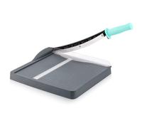 Zeeorymn Guillotine 30,5 x 30,5 cm avec protection de sécurité et verrou de lame pour couper du papier et des photos