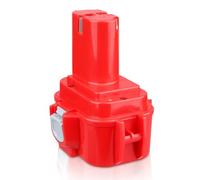 ZEERISA Batterie NI-MH de rechange 9,6 V 4,8 Ah pour Makita 9120 compatible avec Makita PA09 9100 9120 9122 9133 9134 9135 9135A 192595-8 192596-6 192638-6 NI-MH Outils