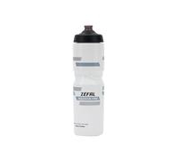 ZEFAL Magnum Pro Blanc et Noir - Bidon Velo de Grande Contenance - Gourde Vélo/VTT et Sport Réutilisable sans BPA - Tétine en Silicone Étanche - 975 ml, 92 g