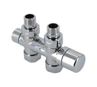 Zehnder Design Line Bloc de robinet, 839048,