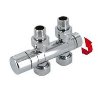Zehnder Design Line Bloc de robinet, 839178,