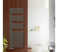 Zehnder Forma Asym Design- Radiateurs salle de bain ZF500360A300000 LFAR-150-060, 1441 x 596 mm, aluminium gris, droite