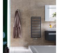 Zehnder Quaro Sèche-serviettes, fonctionnement mixte ou à eau chaude, ZQ100145AW00000, QA-100-045