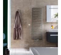 Zehnder Quaro Sèche-serviettes, fonctionnement mixte, ZQ130245A300020, QAM-140-045/GD