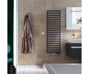 Zehnder Quaro Sèche-serviettes, fonctionnement mixte, ZQ130245AW00020, QAM-140-045/GD