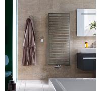 Zehnder quaro Design- Radiateurs salle de bain ZQ130260A300020 QAM-140-060/GD, 1433 x 600 mm, aluminium gris