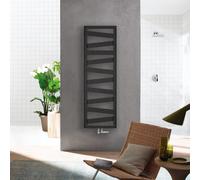 Zehnder Ribbon Sèche-serviettes, fonctionnement mixte ou à eau chaude, ZRI01650A600000, RB-160-050