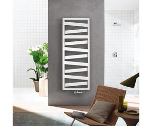 Zehnder Ribbon Sèche-serviettes, fonctionnement mixte ou à eau chaude, ZRI01760B100000, RB-170-060