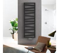Zehnder Ribbon Sèche-serviettes, fonctionnement mixte ou à eau chaude, ZRI01960A600000, RB-190-060