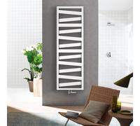 Zehnder Ribbon Sèche-serviettes, fonctionnement mixte ou à eau chaude, ZRI01960B100000, RB-190-060