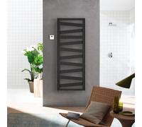 Zehnder Ribbon Sèche-serviettes, fonctionnement tout électrique, ZRIZ1360A600010, RB-130-060/GD