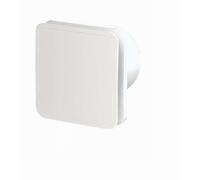 Zehnder Samika - Ventilateur mural, de plafond et de fenêtre 100 mm avec fonction HumidiSmart et TimerSmart ZLE100HT