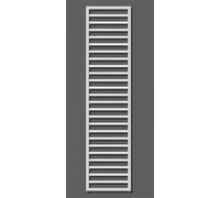 Zehnder Subway - Radiateur de salle de bains 184x60 cm, droit, raccord central 5 cm, chromé SUBC-180-060