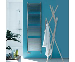 Zehnder Toga Sèche-serviettes, fonctionnement mixte ou à eau chaude, ZT100850CR00000, TGC-180-050