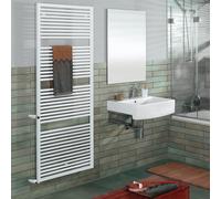 Zehnder Universal Sèche-serviettes, Modèle de remplacement, fonctionnement mixte ou à eau chaude, ZU100460B1N9000, HU-180-060-NA90