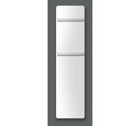 Zehnder Vitalo Bar - Radiateur de salle de bains 189x40 cm, droit, raccord central 5 cm, laqué blanc VIP-190-040