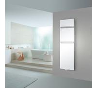 Zehnder Vitalo Bar Sèche-serviettes avec boîtier de raccordement Easy Fit, fonctionnement à eau chaude, ZV111950B100000, VIPK-190-050