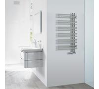 Zehnder Yucca Asym Sèche-serviettes, fonctionnement mixte ou à eau chaude, ZY300148A500000, YA-090-050