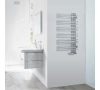 Zehnder Yucca Asym Sèche-serviettes, fonctionnement mixte ou à eau chaude, ZY300148CR00000, YAC-090-050