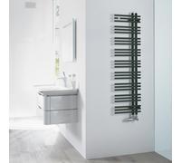 Zehnder Yucca Asym Sèche-serviettes, fonctionnement mixte ou à eau chaude, ZY300338A600000, YA-130-040