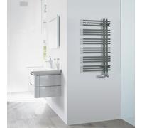 Zehnder Yucca Asym Sèche-serviettes, fonctionnement mixte ou à eau chaude, ZY400148A300000, YAD-090-050