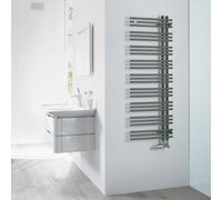 Zehnder Yucca Asym Sèche-serviettes, fonctionnement mixte ou à eau chaude, ZY400348A300000, YAD-130-050