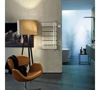 Radiateur électrique design Zehnder Yucca Asym ZY3L0148B100000 YAEL-090-50/GD 897 x 478 mm, blanc, RAL 9016