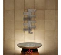 Zehnder Yucca Sèche-serviettes, fonctionnement mixte ou à eau chaude, ZY100250CR00000, YSC-090-050